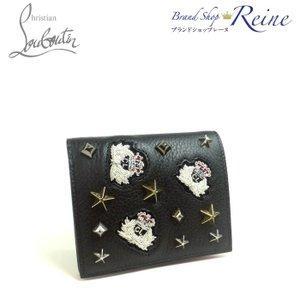 Christian Louboutin M Paros Spike Studs Bi -Fold Wallet 3175201 Mới: 18-016436: Brandshop Reine -Mail Đơn hàng Mua sắm Mua sắm