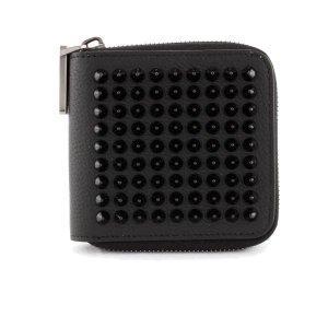 Christian Louboutin Christian Loubrovtan Bipolal Fold Fallet 1175094 Đen/Đen: 2700001425946: Ginza Lovelove -Mail Đơn hàng Mua sắm Mua sắm Mua sắm