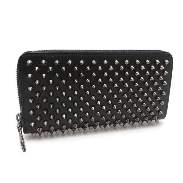 Christian Louboutin Christian Louven tròn Fastener Long Wallet 1175099 Panettone Wallet Studs Các mặt hàng không sử dụng: 89968: Cung điện Tsuruya -Mail Đơn hàng Mua sắm Mua sắm