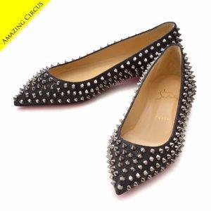 Christian Lubutan Christian Louboutin Bơm Follies Spike Bơm phẳng 3170654 0031 BK01: 31706540031BK01: Xiếc tuyệt vời -Mail Đơn đặt hàng Mua sắm Mua sắm Mua sắm Mua sắm Mua sắm Đơn đặt hàng