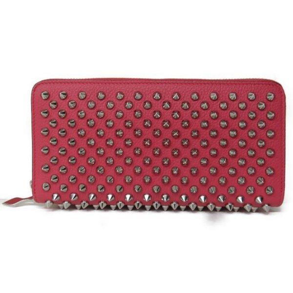 Christian Louboutin Vòng dài ví/Ví dễ thương/phổ biến Pink Cowhide (Calf) Mới: 2104101633131: Thương hiệu Cull -Mail Đơn hàng Mua sắm Mua sắm Mua sắm