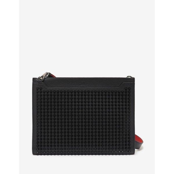Christian Louboutin Christian Louboutin Túi nam Skypouch Leather Spike Bag Black: CB2 -FF5CDE3823: Fermat Fermart Shoes -Mail Đơn đặt hàng Mua sắm Mua sắm