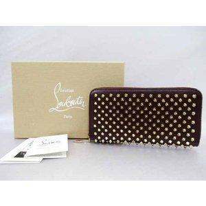 Christian Lubutan Christian Louboutin Panettone Wallet Studs Ví dài ☆ Giá rẻ ★ Đơn đặt hàng thư phụ nữ nam