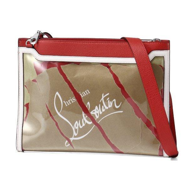 Christian Louboutin Christian Louboutane Vai vai Túi ly hợp Skypouch Kraft Loubi Sky Pouch Craft Cao su 3185155 H333: 25691: Nhập cửa hàng Double -mail Đơn đặt hàng Mua sắm Mua sắm Mua sắm