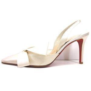 Giày cao gót Christian Louboutin Nữ  Satin Ribbon sành điệu sang chảnh 2022 chất lượng cao 