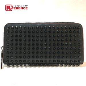 Christian Louboutin Christian Lubitan 3135058 Spike Soods Panetone Long Fallet (với ví tiền xu)