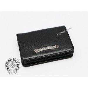 Mới chính hãng Chrome Hearts Chrome Hearts Case Black 3 Pocket Leather: Chcardcaceblack: Muzi M -Mail Order Mua sắm