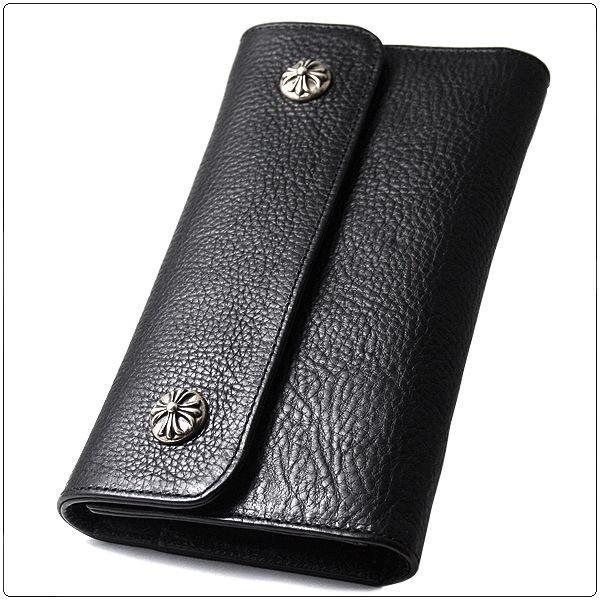 Chrome Hearts Wave Wavet Wavet Nút Cross Nút da đen nặng: CW120: Cửa hàng Amsonline -Mail Đơn hàng Mua sắm