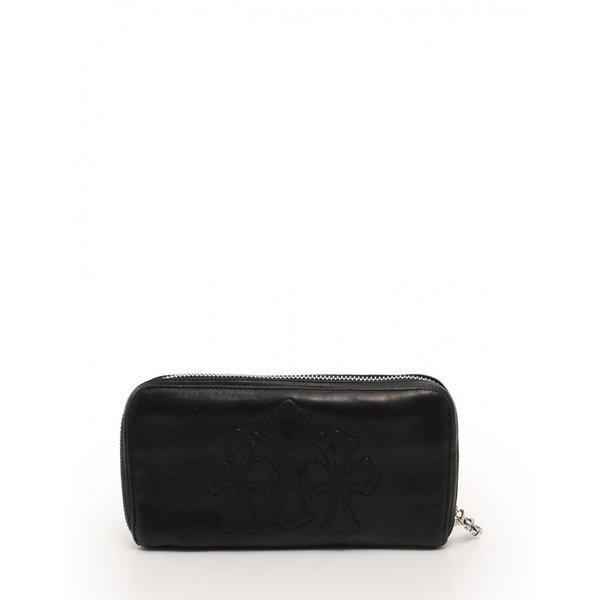 Chrome Hearts 3 Cemetally Cross Patch Round Zen Wallet Da nặng SV925 Đàn ông da đen đã qua sử dụng: 246308: Cửa hàng Reclo Yahoo -Mail Đơn đặt hàng Mua sắm
