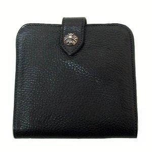 Chrome Hearts Square Nút Xây dựng (Đen) Hóa đơn nút: Ch-SQBillfold: Từ LA-Mail Đơn hàng Mua sắm