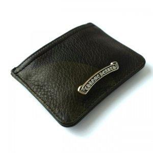 Chrome Hearts (Chrome Hearts) Dagger Zip Coin Purse / Leather Coin Case