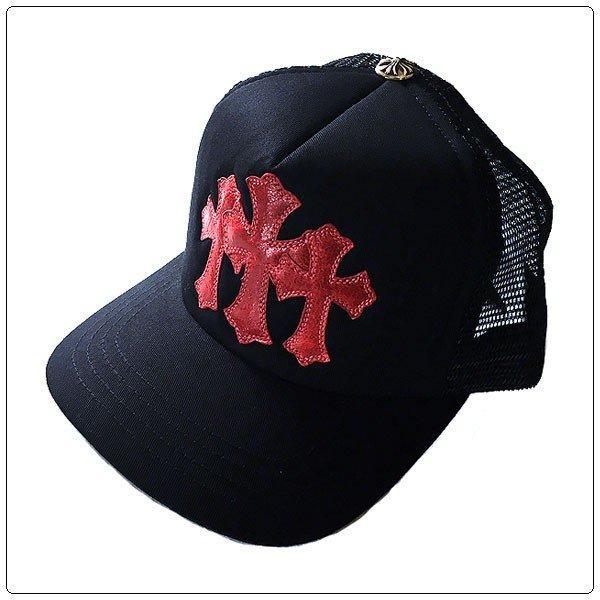 Chrome Hearts Hat/Cap Tracker Cap 3 Nghĩa trang Bản vá chéo màu đen/đỏ: CH22RED3CEME: Amsonline Store -Mail Đơn đặt hàng Mua sắm