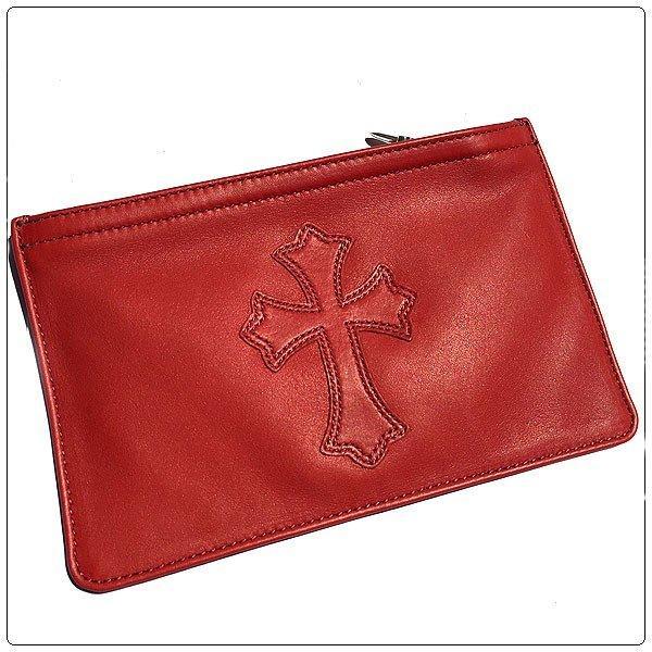 Chrome Hearts Wallet (Chrome Hearts) Ví Zipper Thay đổi Perth #2 Đèn đỏ da w/CW2REDCRS: Cửa hàng Amsonline -Mail Đơn đặt hàng Mua sắm