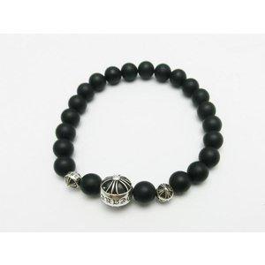 Trái tim chính hãng/chrome/mat đen Onyx Breath/Dự trữ Himmic: Beadonyx: MG M -Mail Order Mua sắm
