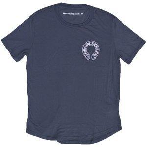 Chrome Hearts Half Sleeve T -Shirt Horseshoe Grey Chrome Heart