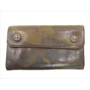 Chrome Hearts Wave Long Wallet Ngụy trang ngụy trang trái tim Chrome [Đã sử dụng]: F80812804H0305IK19: cửa hàng đặc sản thương hiệu Life -Mail Đơn đặt hàng