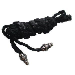 Chrome Hearts Leather Braid W/Vòng cổ bolo lớn: J6: Skytrek -Mail Đơn hàng Mua sắm
