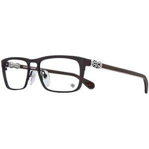 Ví thịt mờ Màu đen gỗ mun gỗ đàn piano Varnish 56-17-147 Chrome Hearts Kính mắt