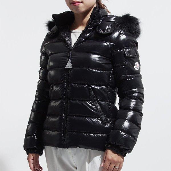 Moncler Moncler Down Áo khoác Black Ladies Food Down Outer Waterproof Outdoor Fur Bady-Fur-468625-68950-999 Body Fur: Badyfur-68950a: Yahoo màu xanh hiện đại!