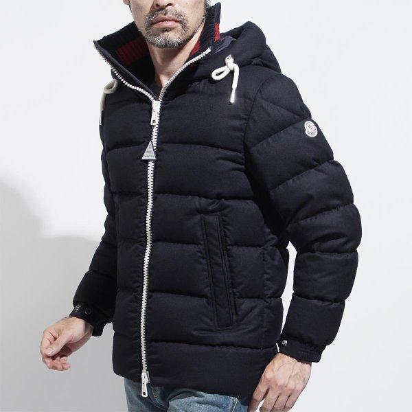 Moncler Moncler Down Áo khoác Blue Men Outer mặc Chế độ đúc bảo vệ lạnh Gartempe-4188005-54272-780 Gartempe: Gartempe-54272: Modern Blue Yahoo!