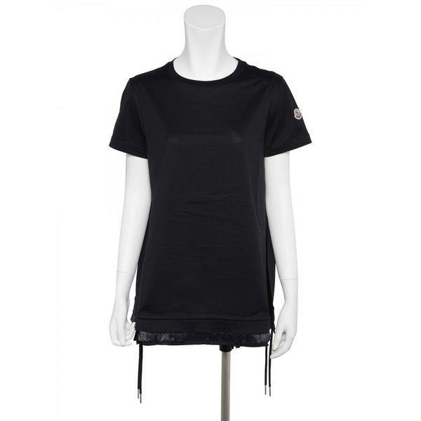 Moncler Moncler Ladies Tay áo ngắn áo phông 8080600 8390X 999: MONC-D-RTW-S8-8080600-8390X-999