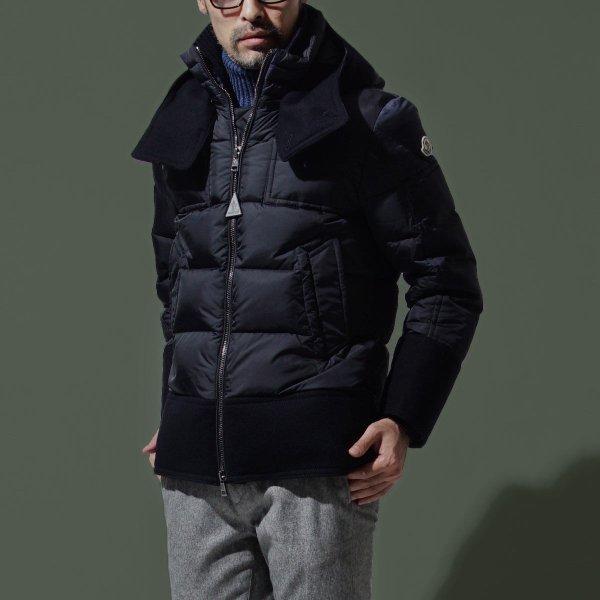 Moncler Moncler Food Down Jacket Men Men Outwear Gọi mặc áo khoác Blouson: Dominique -53227: Modern Blue Yahoo! Cửa hàng -Mail Đơn hàng Mua sắm Mua sắm