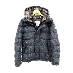 Moncler moncler gucciyenne gienne lining ngụy trang len xuống áo khoác nam đặt hàng