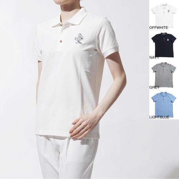 Moncler Moncler Poro Áo phụ nữ dành cho trẻ em và trẻ em quà tặng ngắn tay 8309405-84509-034 Maglia Polo: 8309405-84509A: Yahoo màu xanh hiện đại!