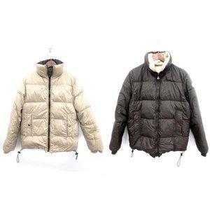 Moncler Moncler Down Áo khoác Benjamin Benjamin có thể đảo ngược màu be trà nam