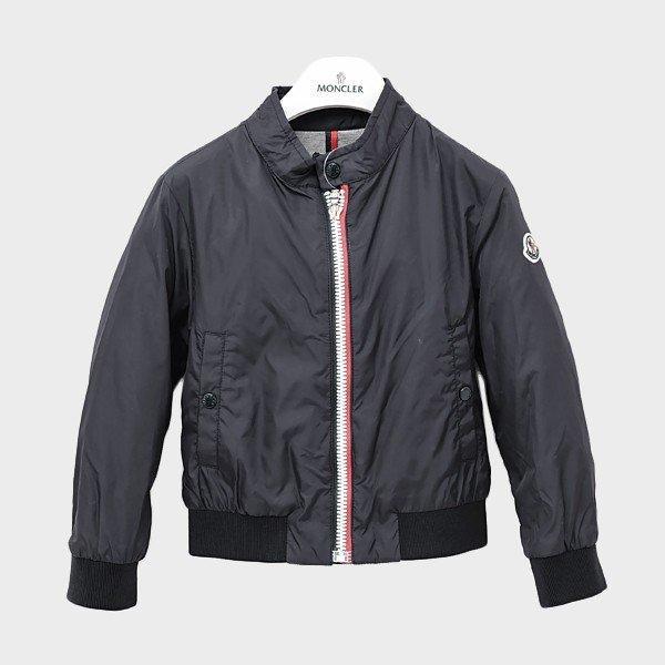 Moncler moncler trẻ em quần áo trẻ em vải nylon blouson hải quân tối mặc đẹp mùa thu mùa đông cổ điển mới