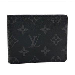 LOUIS Vuitton Wallet Louis Vuitton BI -Fold Wallet Portofoille Nhiều monogram Eclipse Monogram Eclipse M61695: M61695: Giai đoạn lựa chọn thương hiệu -Mail Đơn đặt hàng