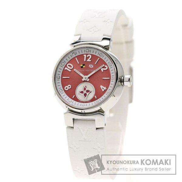 Louis Vuitton Louis Vuitton Q1M02 Tambour LV Cup Cup Lovely Cup Đồng hồ SS/Ladies Cao su được sử dụng: 00401137: Thương hiệu Kyoto Kurakomaki -Mail Đơn đặt hàng Mua sắm Mua sắm