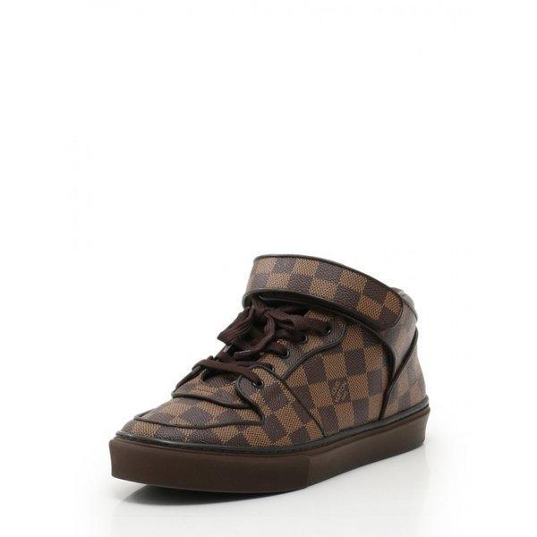 Louis Vuitton Louis Vuitton Acapulco Dami Cut Cut Sneakers PVC Leather Tea Men đã sử dụng: 240146: Cửa hàng Yahoo Reclo