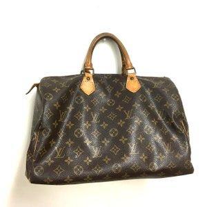 Louis Vuitton Louis Vuitton M41524 Monogram Túi xách tốc độ Boston Túi Boston