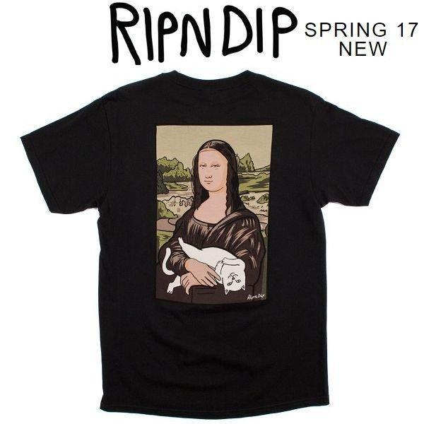 Ripndip Lipnd Dip t -Shirt Poke t Nermal Lisa Pocket Tee Back In Black Unisex: Ripndiptee06: MCO House -Mail Đơn đặt hàng Mua sắm Mua sắm