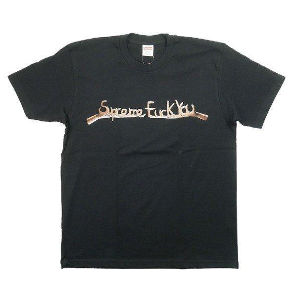 Tối cao 18aw fuck you tee tee te t -shirt màu đen kích thước [s] [mới và không sử dụng]: 10189684: mua và bán quần áo có thương hiệu ở lại