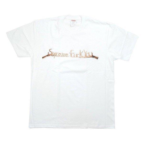 Tối cao 18AW Fuck You tee te t -shirt White Kích thước [M] [Mới và không sử dụng]: 10189075: Mua và bán quần áo có thương hiệu ở lại