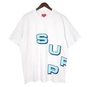 Supreme 18AW Stagger Tee LOGO LỚN T -Shirt Trắng Kích thước: M (Cửa hàng Kichijoji) 180903: 580018002473: Kindor -Mail Order Mua sắm Mua sắm