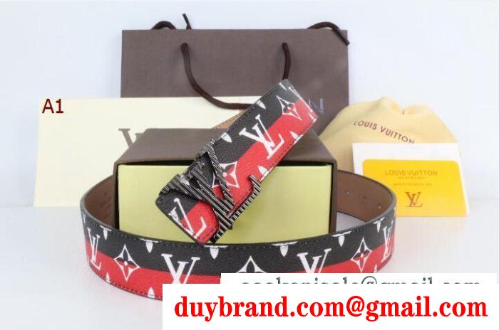 新品未使用 国内初上陸 ベルト 多色可選 ルイ ヴィトン louis vuitton