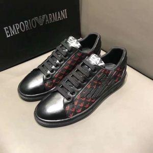 Mùa đông tác phẩm mới Armani Armani TỐT NHẤT! Hiếm lại! Số lượng giày phẳng hạn chế