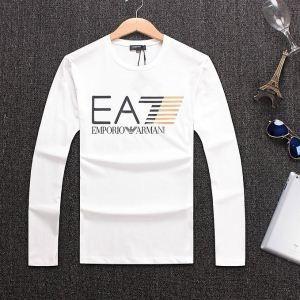 T -Shirt Men Thương hiệu Armani nhanh chóng -Drying Big Front Print Men Long Sleeve Bán hàng mới xuất hiện mặt hàng rộng
