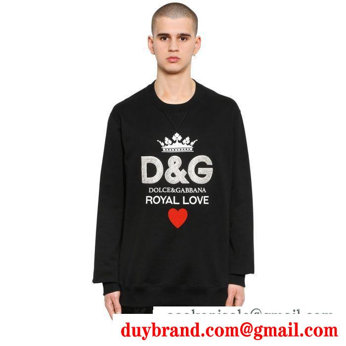 お買い得特価 オススメ新作 ドルチェ＆ガッバーナ dolce&gabbana 2色可選 ジップパーカー