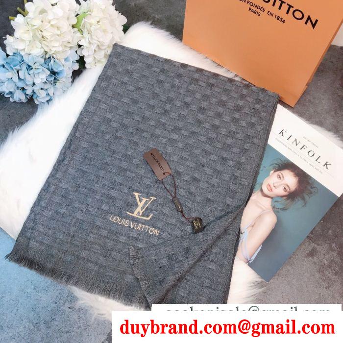 毎年流行り定番アイテムおすすめ スカーフ 流行の注目ブランド ルイ ヴィトン louis vuitton 3色可選