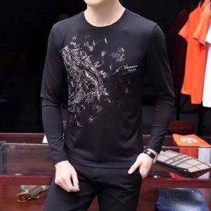 Các mặt hàng siêu phổ biến mùa thu và mùa đông 3 Lựa chọn màu dài tay áo dài hạn giới hạn Versace Versace _ Versace Versace_ Thương hiệu giá rẻ (Lớp lớn nhất của )