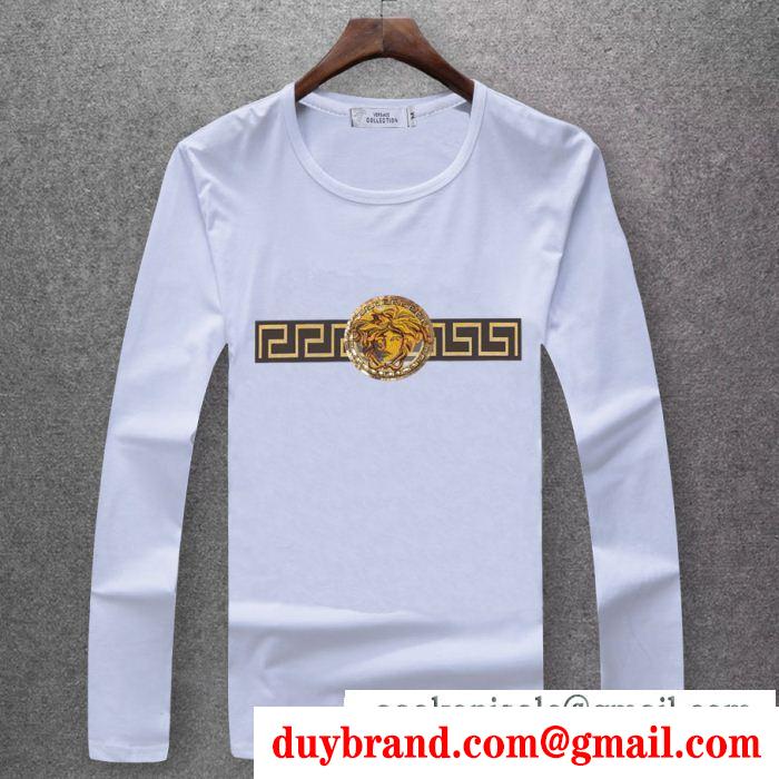 長袖Tシャツ saleno.1完売人気 多色可選 versace ヴェルサーチ ランキング入賞の人気商品