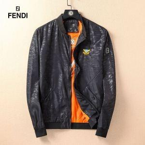 Phối hợp xu hướng mát mẻ phổ biến cổ điển Blouson Fall / Mùa đông nổi tiếng mới Fendi Fendi_ Fendi Fendi_ Thương hiệu giá rẻ (Lớp lớn nhất của )