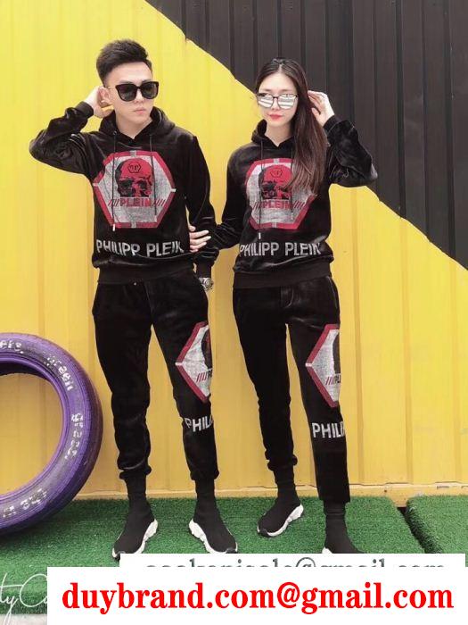 激安セール カップルペアルック 厚手の生地 フィリッププレイン philipp plein 寒い季節にピッタリの一枚