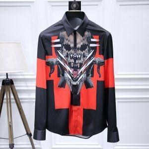 Áo sơ mi dành cho nam giới thời trang Thiết kế bán hàng Long -Sleeved Shirt Áo sơ mi, làm mới Vật liệu kéo dài Givenchy