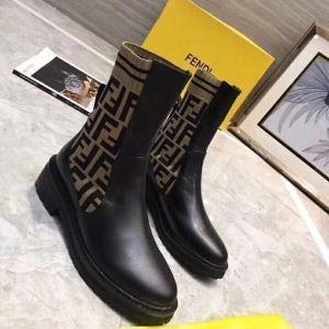Fendi Fendi Phổ biến Cổ điển Boots SHORT FORVER Evernal _ Fendi Fendi_ Thương hiệu giá rẻ 