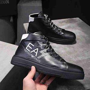 Thâm hụt siêu giá đặc biệt Giày đen Giày đen Armani đặt hàng qua thư nam Boots Light Short Short Short Ấn tượng